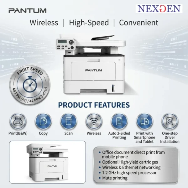 Pantum BM5100ADW multifunction printer