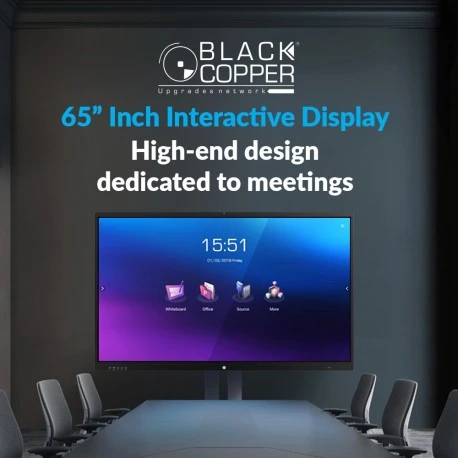 BC-MTM-65T5-Main BlackCopper 65-Inch Interactive Screen Front