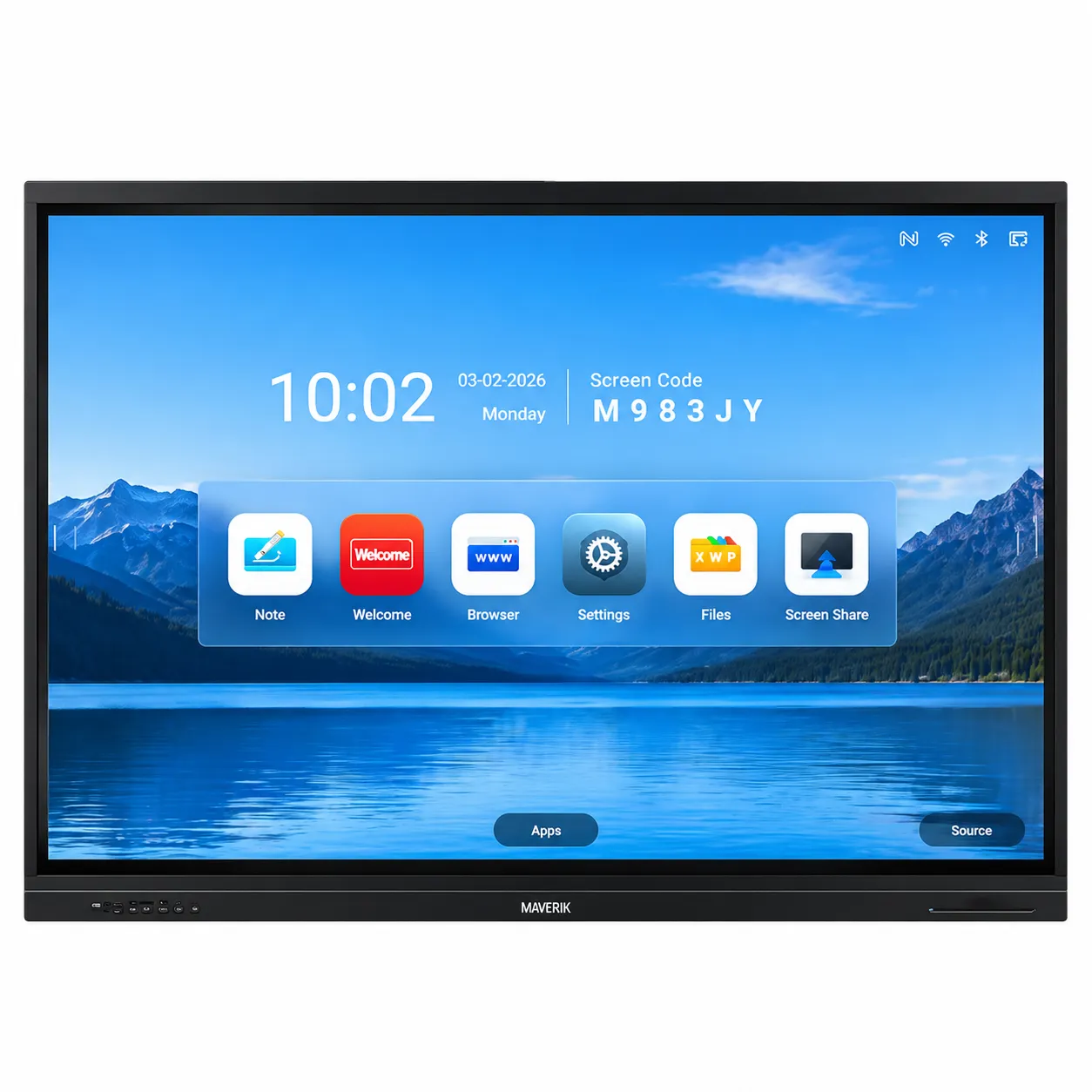 Flat Panel 75 Inch Pro 16GB RAM 256GB Storage