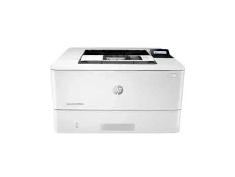 HP LaserJet Pro M404dn front view hp laserjet printer