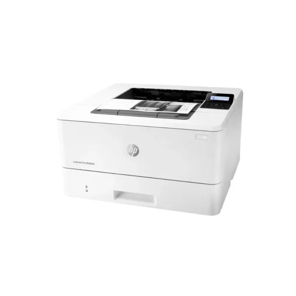 HP LaserJet Pro M404dn back Gigabit Ethernet interface