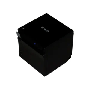 Rear connectivity interface ports on Epson TM-m30II POS receipt printer