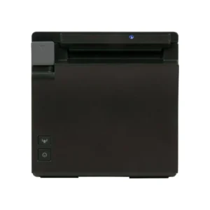 Complete box contents of Epson TM-m30II printer including adapter and guides