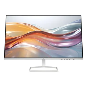 Front face layout view of the silver trimmed HP Series 5 527sf FHD Monitor