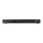 Rear orientation panel displaying 4 HDMI inputs and 4 HDMI outputs on a MATRIX SWITCH chassis