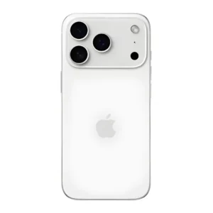 Rear perspective profile focusing on the triple 48MP studio lens matrix on the back of an IPHONE 17 PRO MAX