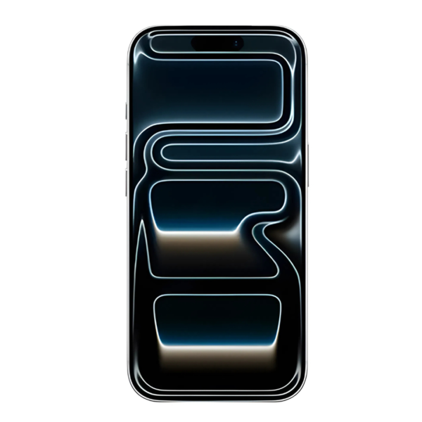 Sleek side profile accent highlighting the ultra-slim brushed titanium frame construction of an IPHONE 17 PRO MAX
