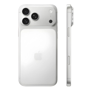 Bottom orientation view showcasing the speaker grille array and high speed USB-C port interface on an IPHONE 17 PRO MAX
