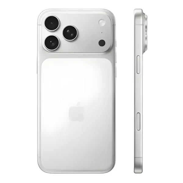 Bottom orientation view showcasing the speaker grille array and high speed USB-C port interface on an IPHONE 17 PRO MAX