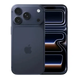 Front face angle of a brand new non active Apple IPHONE 17 showing its pristine glass panel