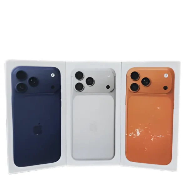 Factory sealed package box tracking original pull tabs for an IPHONE 17 Pro JV unit
