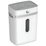 HP OneShred 12CC cross cut paper shredder in white color