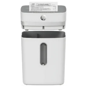 23 liter removable waste bin filled with cross cut paper particles