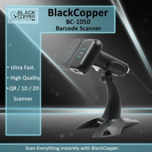 BlackCopper BC-1050 high-speed 2D and QR barcode scanner