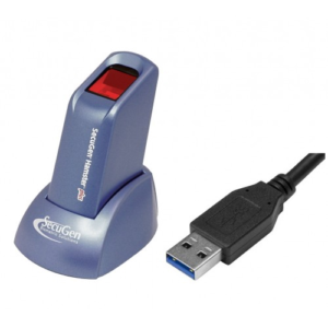 SecuGen Hamster Plus with removable stand installed