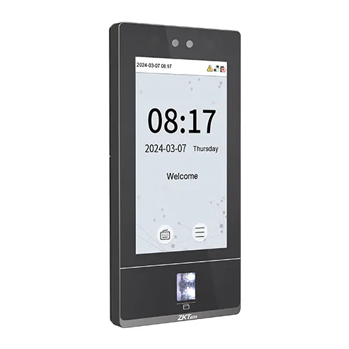 In-glass fingerprint scanner on SenseFace 7A Series