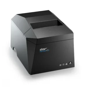 Open cover view of Star Micronics TSP100IV with thermal paper roll
