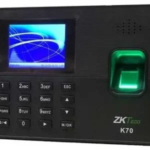 ZKTeco K70 fingerprint scanner close-up