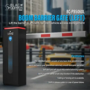 Black Copper BC-PB5060L boom barrier gate left