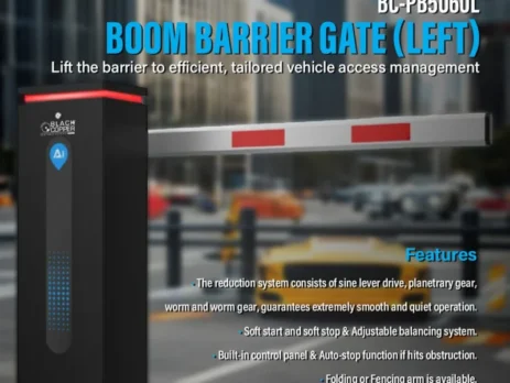 Black Copper BC-PB5060L boom barrier gate left