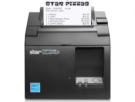 Star Micronics TSP100III Shopify Receipt Printer front view