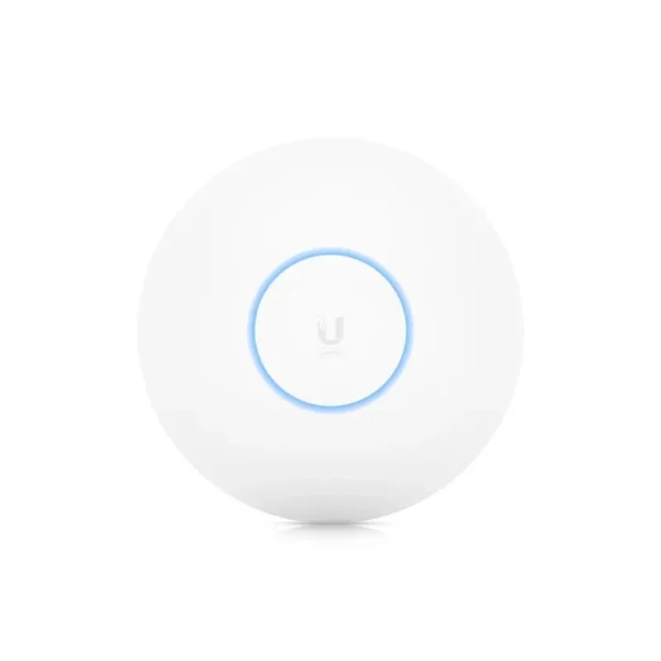 Ubiquiti U6-LR Enterprise WiFi Access Point Ubiquiti U6-LR Access Point WiFi 6 access point front view