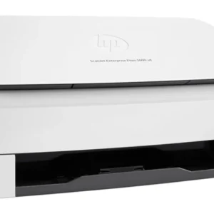 LCD control panel on HP ScanJet Enterprise Flow 5000 s4 sheetfed scanner