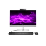 HP EliteOne 800 G3 24 inch All-in-One PC front view showing Full HD display and stand