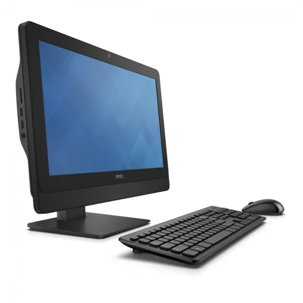 Back panel of Dell OptiPlex 3030 showing VGA port, USB ports, and Ethernet LAN