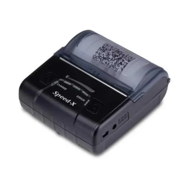 Side view of Speed-X BT600M showing USB interface port and 5V charging jack