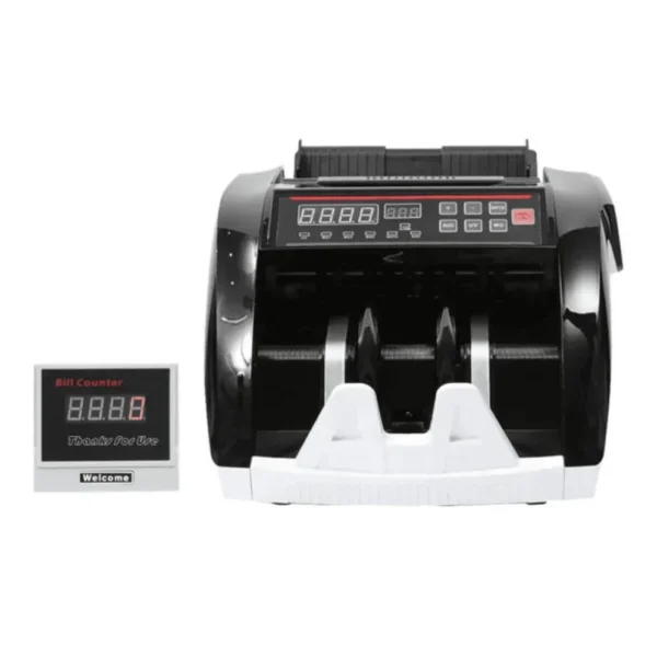 NewWave NW-2830 cash counting machine with external display and digital control panel