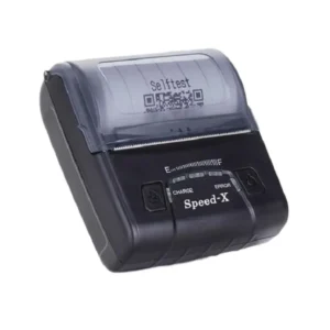 Speed-X BT600M portable printer held in hand printing mobile delivery receipt