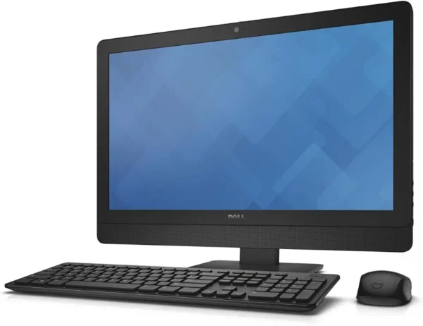 Dell OptiPlex 3030 All-in-One computer placed on an organized billing desk