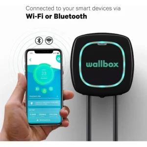 Wallbox Pulsar Plus 22kW smart AC EV charger installed