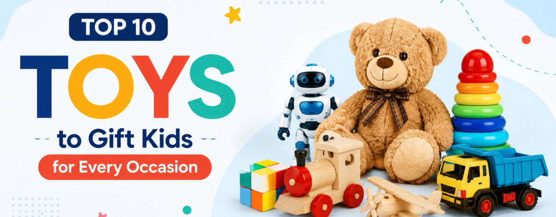 Top 10 Toys to Gift Kids for Every Occasion including educational building blocks set