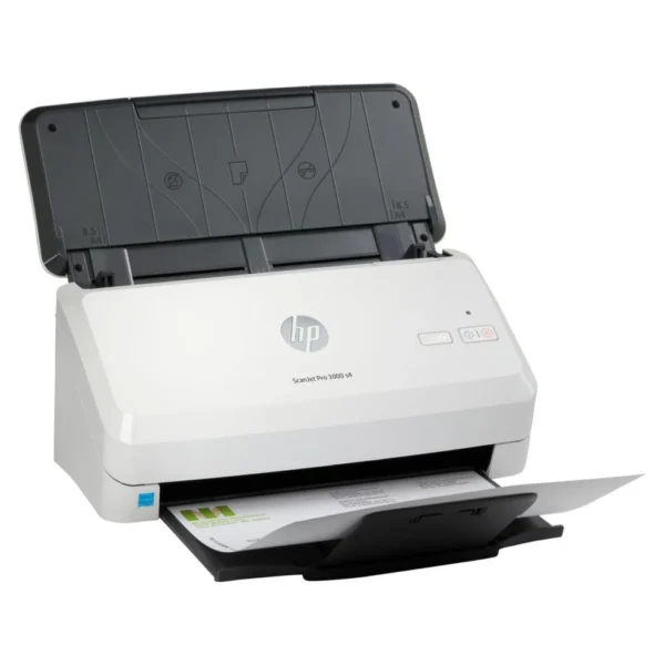 One-touch control panel on HP ScanJet Pro 3000 s4 sheetfed scanner