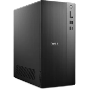 Dell ECT1250 Tower Desktop front view showing power button and front USB ports