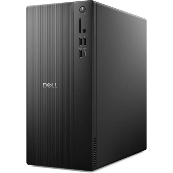Side profile of Dell ECT1250 desktop chassis showing ventilation grill