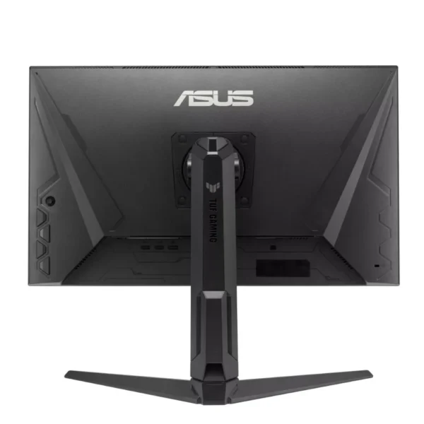 Rear interface ports on ASUS TUF VG27AQML5A including HDMI 2.1, DisplayPort 1.4, and USB-C