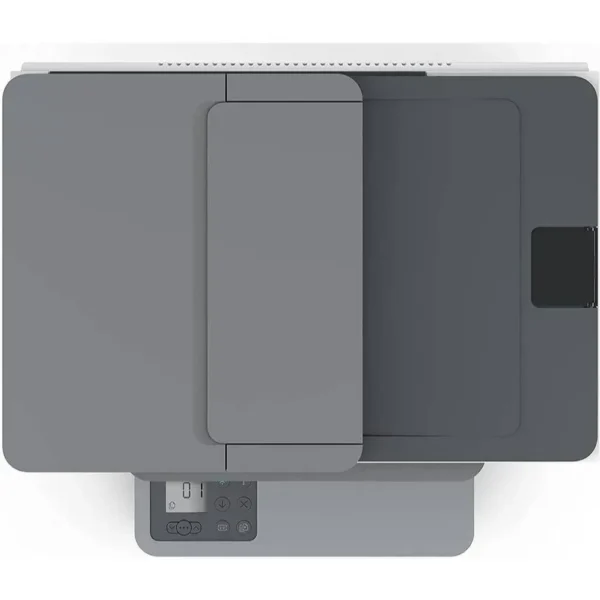 HP LaserJet Tank MFP 2602sdw unboxing package contents including power cord and manual