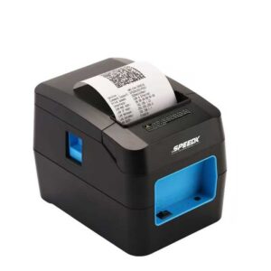 Speed-X SP-90A 80mm thermal receipt printer front view High Speed POS Printer