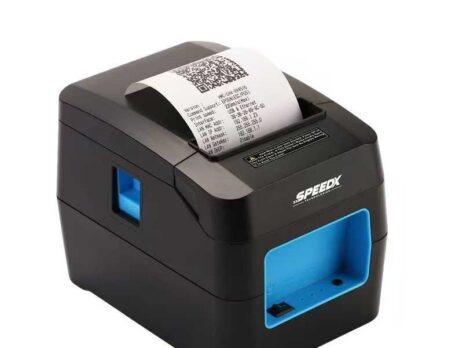 Speed-X SP-90A 80mm thermal receipt printer front view High Speed POS Printer