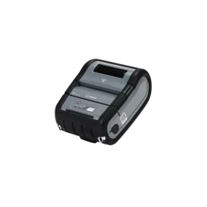 Sewoo LK-P30II 3-inch Courier Thermal Printer front view with paper label