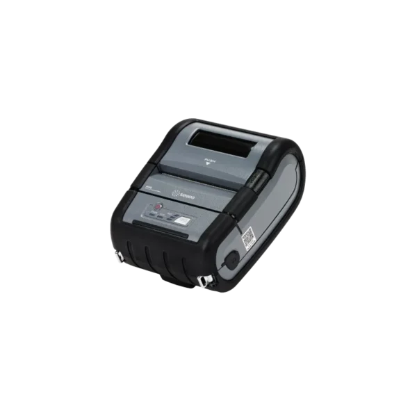 Sewoo LK-P30II 3-inch Courier Thermal Printer front view with paper label