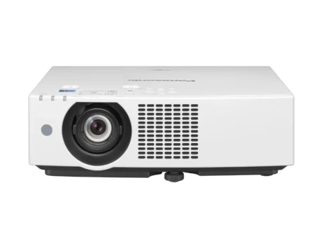 Panasonic PT-VMZ51 5200 lumens WUXGA LCD laser projector in white chassis