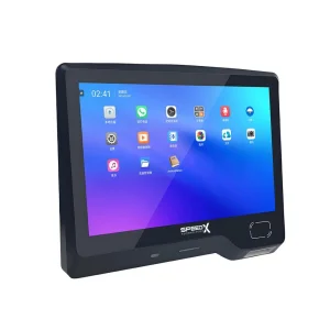 Speed-X SX-P1010 POS Terminal showing Android 11 user interface desktop screen