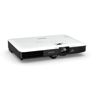 User mirroring smartphone screen wirelessly to Epson EB-1785W display using Miracast