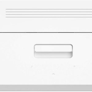 Rear connections for HP LaserJet 150nw including USB and Ethernet ports