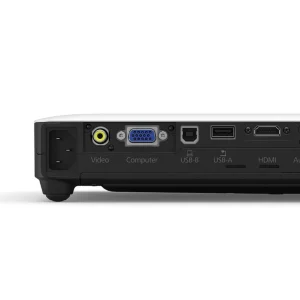Epson EB-1785W carrying case and included accessories including remote and cables