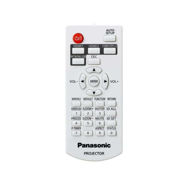 Terminal input panel diagram showing HDMI and DIGITAL LINK ports on Panasonic PT-VMZ51